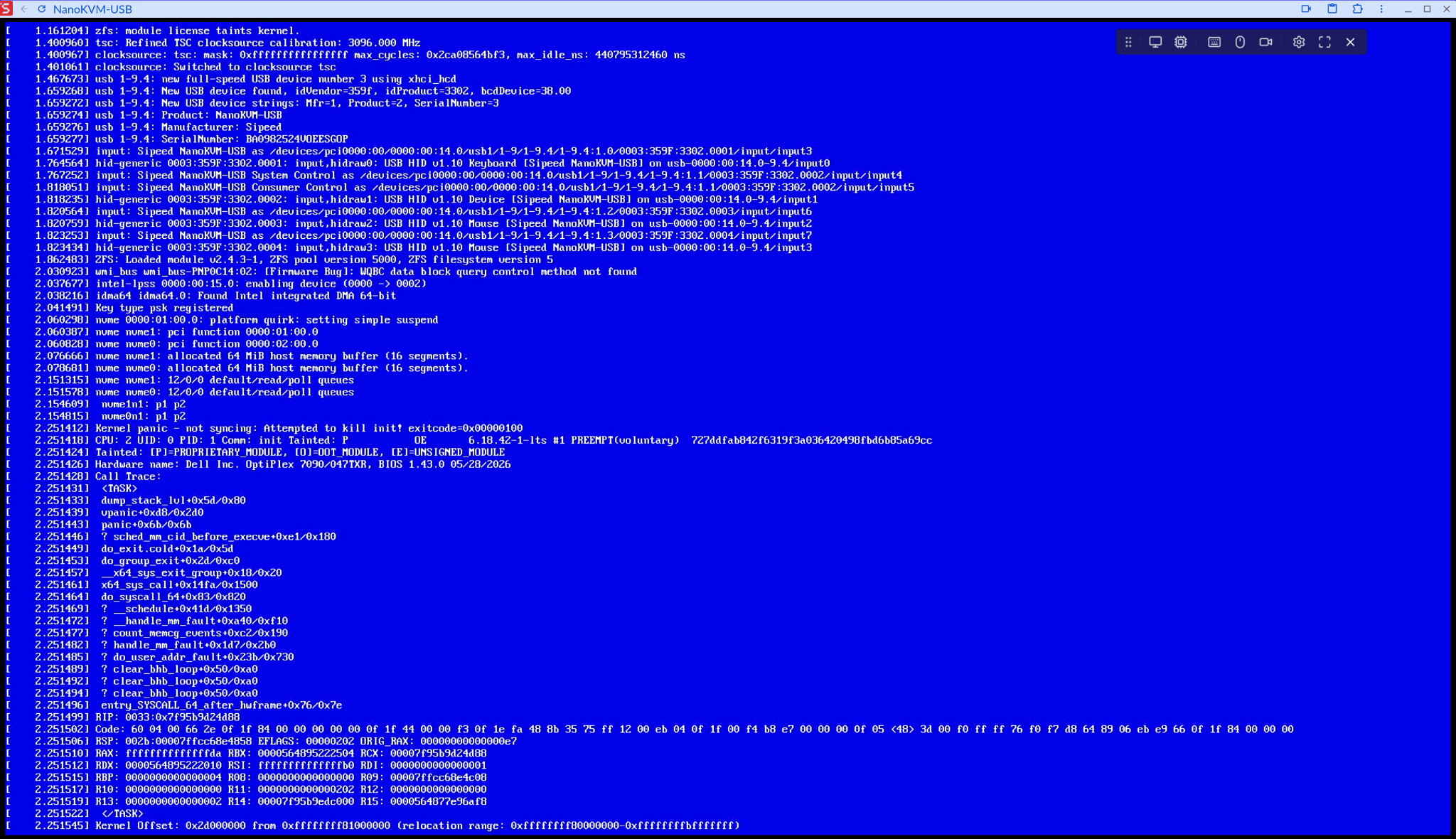 initramfs bsod